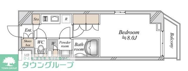 リテラス馬込の物件間取画像